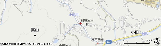 福岡県福岡市西区小田1620周辺の地図