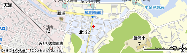 岡本土石工業株式会社勝浦営業所周辺の地図