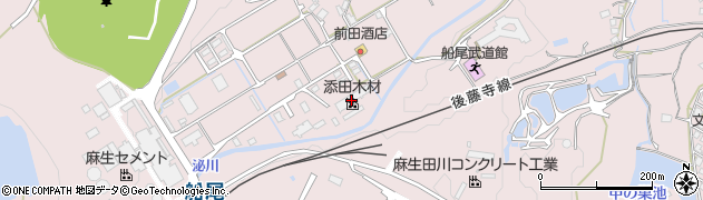 添田木材有限会社　田川営業所周辺の地図