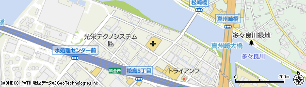 ダイレックス　松島店周辺の地図