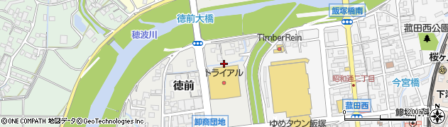 福岡県飯塚市徳前77周辺の地図