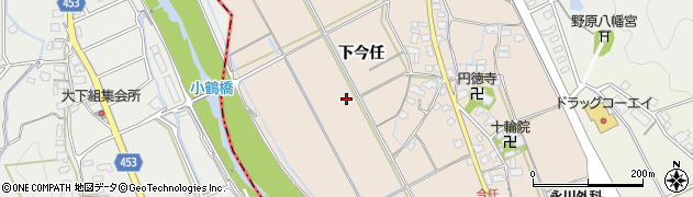 福岡県大任町（田川郡）下今任周辺の地図