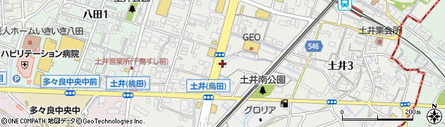 堺南運輸商社株式会社　福岡営業所周辺の地図