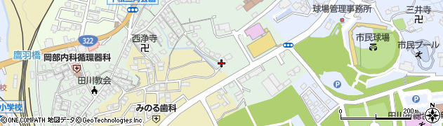 香田染工有限会社周辺の地図