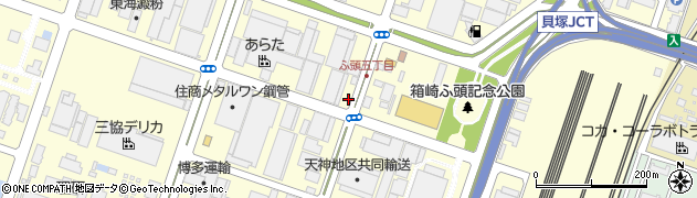 福岡市パン協同組合周辺の地図