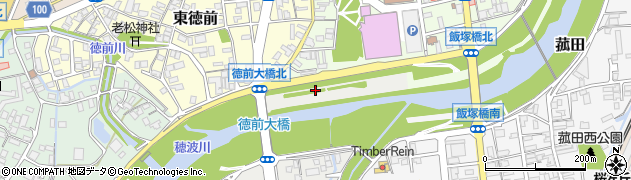 飯塚大野城線周辺の地図
