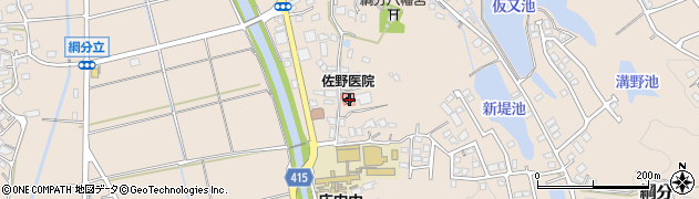 佐野医院周辺の地図