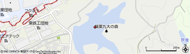 蒲田池周辺の地図