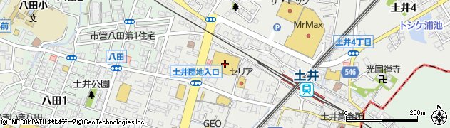 ホームセンターグッデイ土井店周辺の地図