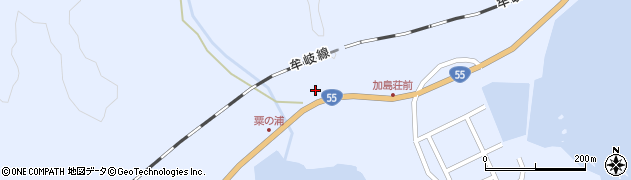 徳島県海部郡海陽町浅川8周辺の地図