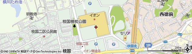 タピキング イオン穂波店周辺の地図