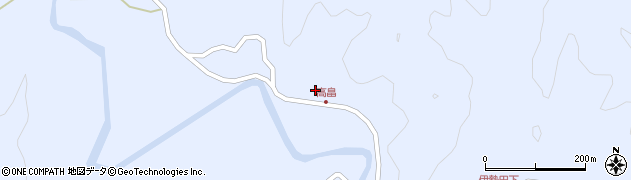 徳島県海陽町（海部郡）浅川（高畠）周辺の地図