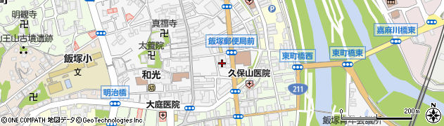 飯塚信用金庫　休日相談コーナー周辺の地図