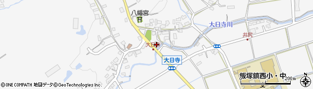 福岡県飯塚市大日寺828周辺の地図