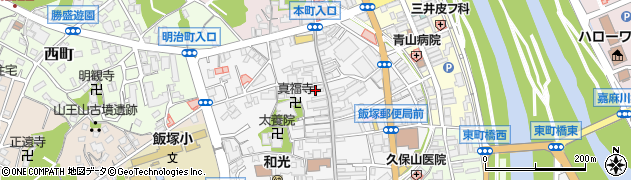 ひよ子本舗・吉野堂　飯塚店周辺の地図