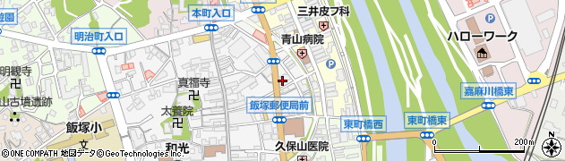 西日本シティ銀行飯塚支店周辺の地図