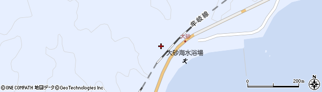 徳島県海陽町（海部郡）浅川（大砂）周辺の地図