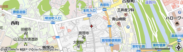 サトーメガネ本町店周辺の地図