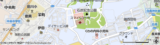 田川市総合福祉センター周辺の地図