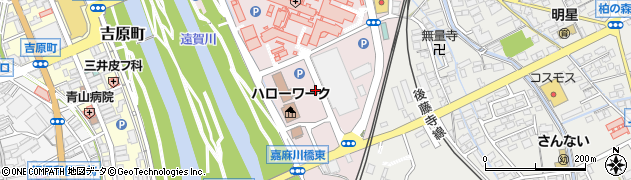 福岡県飯塚市芳雄町周辺の地図