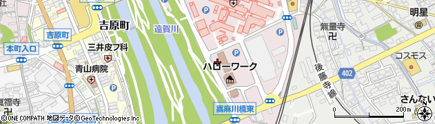 福岡保護観察所　飯塚駐在官事務所周辺の地図