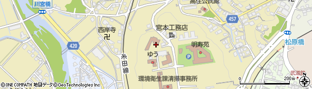 第二田川学園周辺の地図