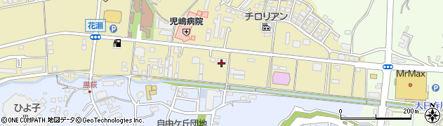福岡県飯塚市花瀬71周辺の地図