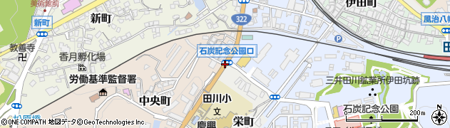 田川小学校周辺の地図
