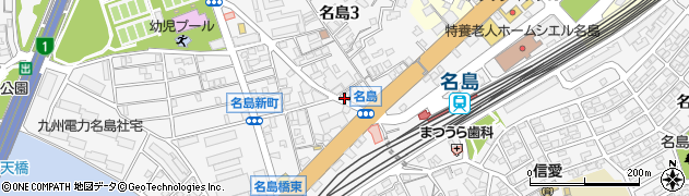 名島不動産周辺の地図