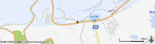 福岡県飯塚市大日寺1557周辺の地図