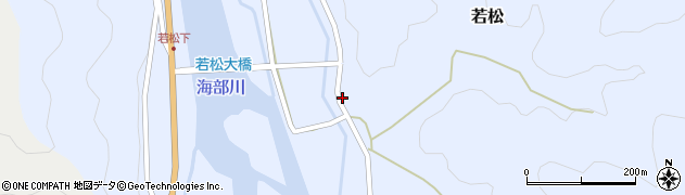 徳島県海陽町（海部郡）若松（堂ノ鼻）周辺の地図