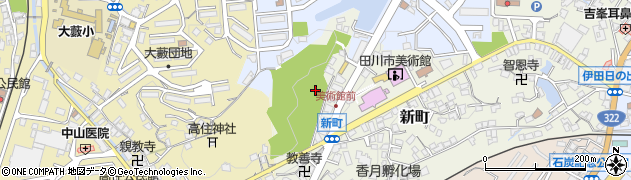 福岡県田川市新町10周辺の地図