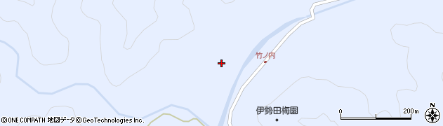 徳島県海部郡海陽町浅川竹ノ内周辺の地図