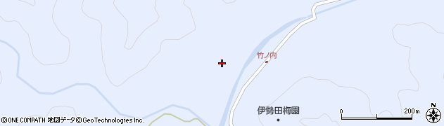 徳島県海陽町（海部郡）浅川（竹ノ内）周辺の地図