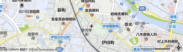 福岡県田川市伊田町2周辺の地図