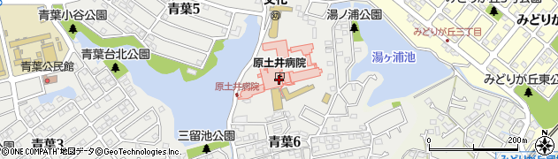 生活彩家原土井病院店周辺の地図