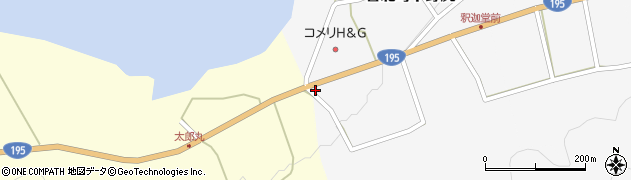 高知県香美市香北町下野尻394周辺の地図
