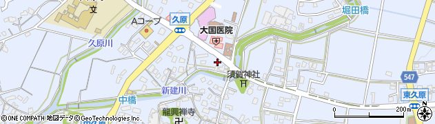 ハーモニー薬局久山店周辺の地図