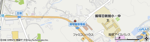 ファミリーマート飯塚柏の森店周辺の地図