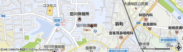 福岡県田川総合庁舎　田川県税事務所周辺の地図