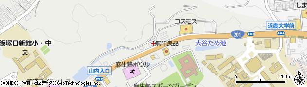 アラジン飯塚店周辺の地図