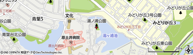 湯ノ浦公園周辺の地図