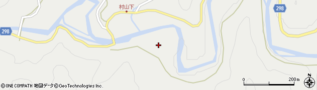 徳島県海陽町（海部郡）相川（下村山）周辺の地図