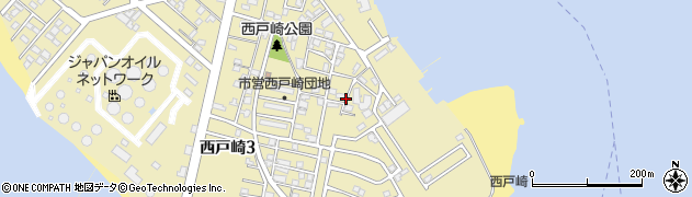 福岡県福岡市東区西戸崎2丁目周辺の地図
