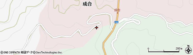 高知県南国市成合90周辺の地図