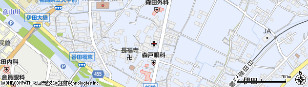 田川農協経済部農機センター周辺の地図