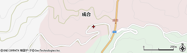 高知県南国市成合99周辺の地図