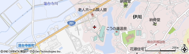 福岡県飯塚市伊川166周辺の地図