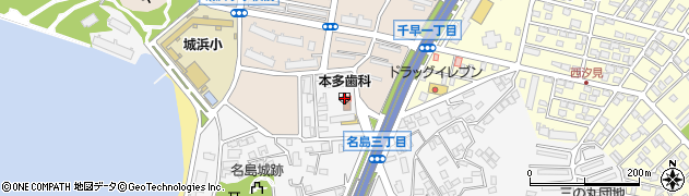 石松大整骨院周辺の地図