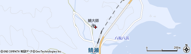徳島県海陽町（海部郡）浅川（中相）周辺の地図